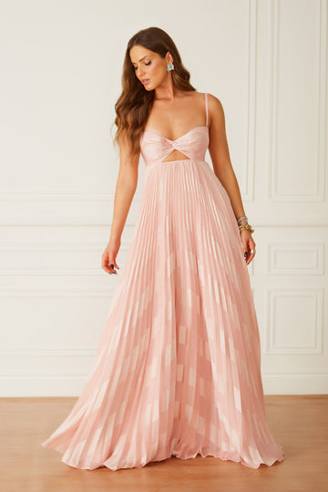 FABULOUS AGILITÀ - Vestido Longo Zoe Baby Pink - Inverno 22